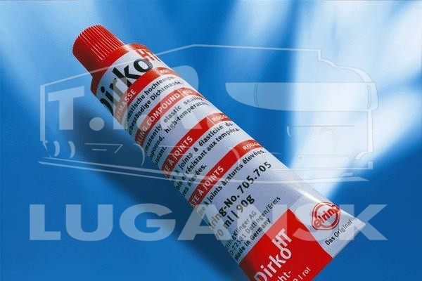 Герметик красный Dirko HT 70ml