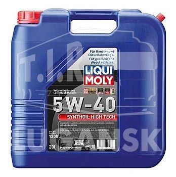 Масло LIQUI MOLY Synthoil High Tech 5W-40 20L