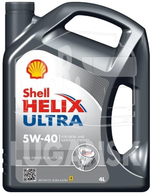 Масло SHELL Helix Ultra 5W-40 4л