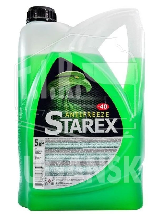 Антифриз STAREX G11 зеленый 5кг