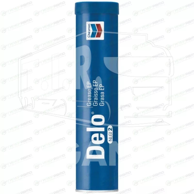 Смазка CHEVRON DELO GREASE EP NLGI 2 туба 0,4кг