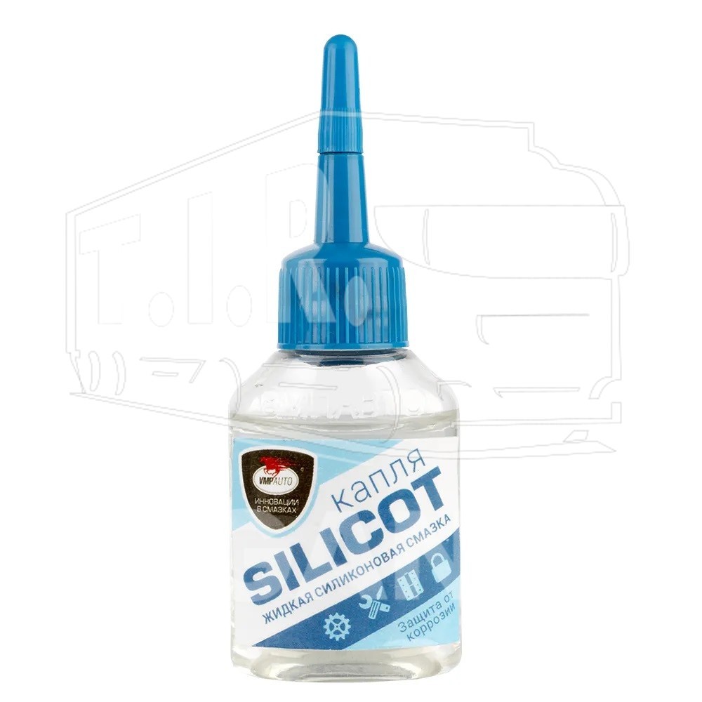 Смазка силиконовая 30 мл silicot капля (флакон)