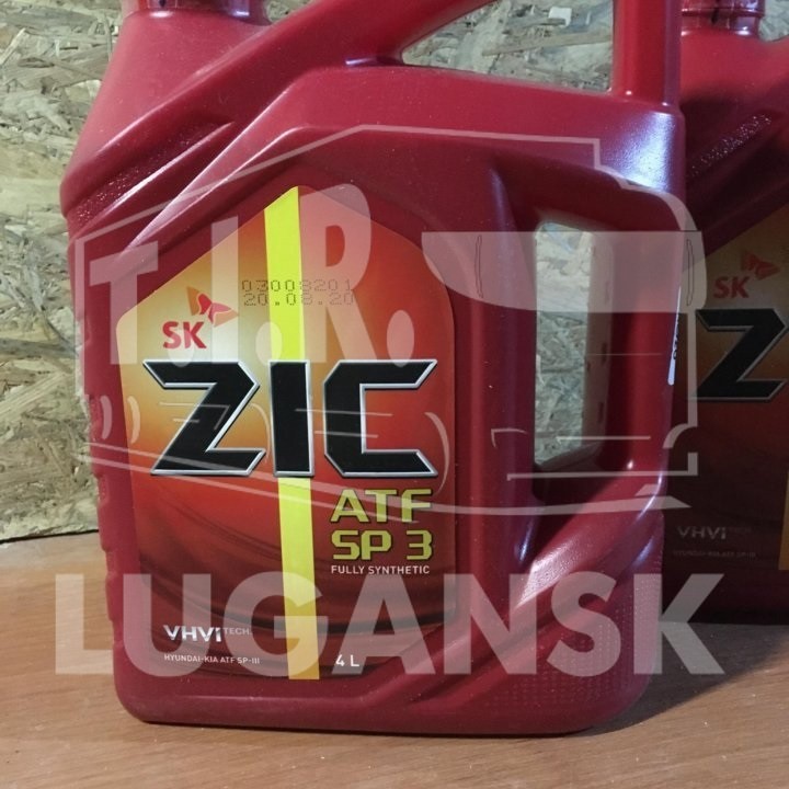 Масло ZIC ATF SP-3 транс (4л)