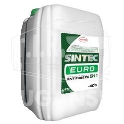 Антифриз SINTEC -40 G11 Euro зеленый 10 кг