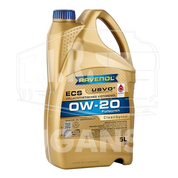 Масло RAVENOL ECS EcoSynth SAE 0W-20 5л