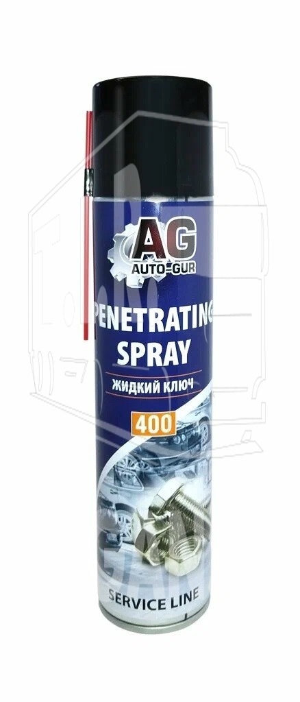 Жидкий ключ AUTO-GUR WD-40  400 ml