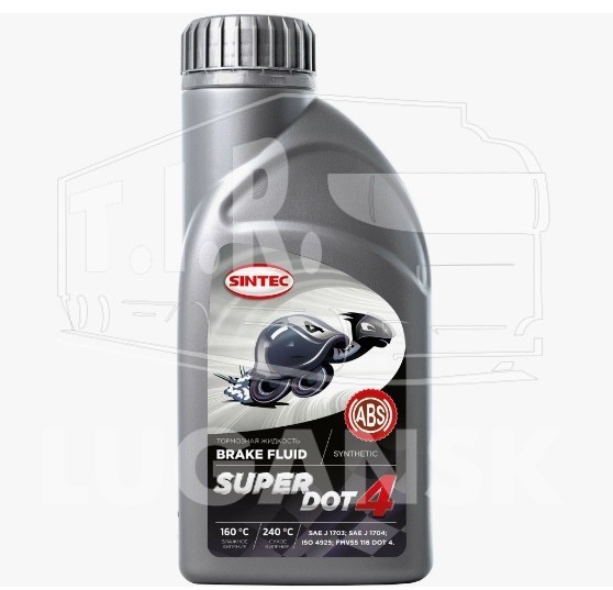 Тормозная жидкость ДОТ-4 SUPER DOT(0.455л)