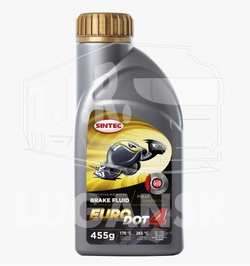 Тормозная жидкость ДОТ-4 EURO DOT(0.455л)