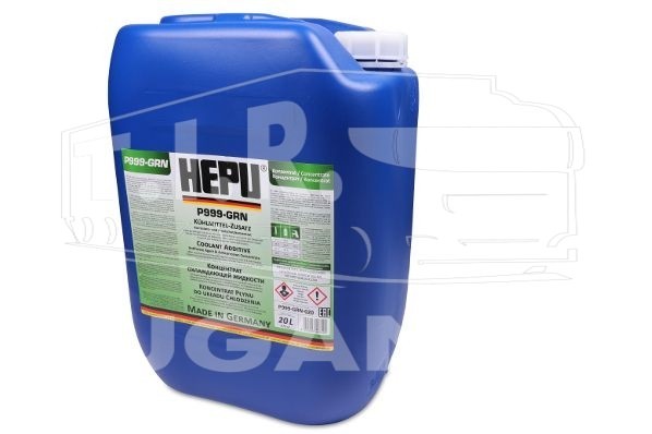 Антифриз концентрат HEPU 20л Зеленый G11