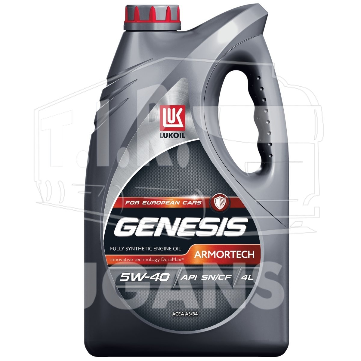 Масло LUKOIL GENESIS Armortech A3/B4 5W-40, 4л