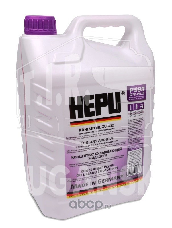 Антифриз концентрат HEPU 5л Фиолетовый G12+