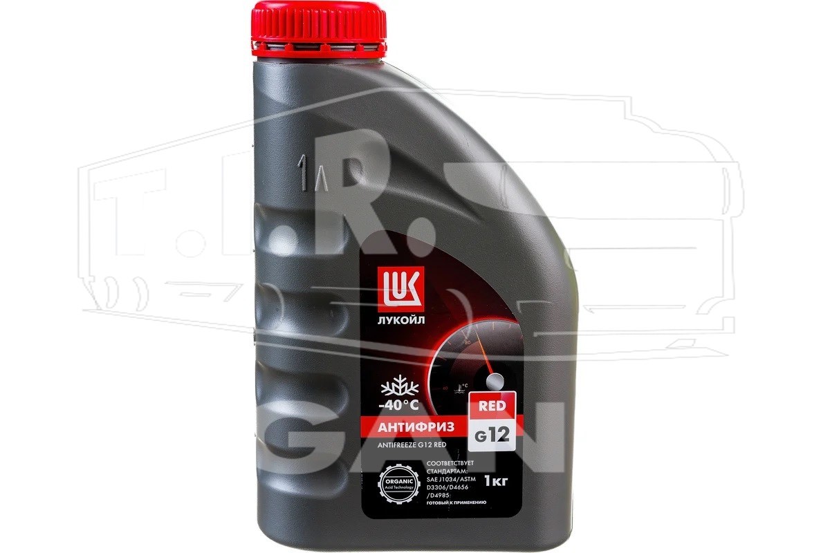 Антифриз LUKOIL G12 красный 1кг