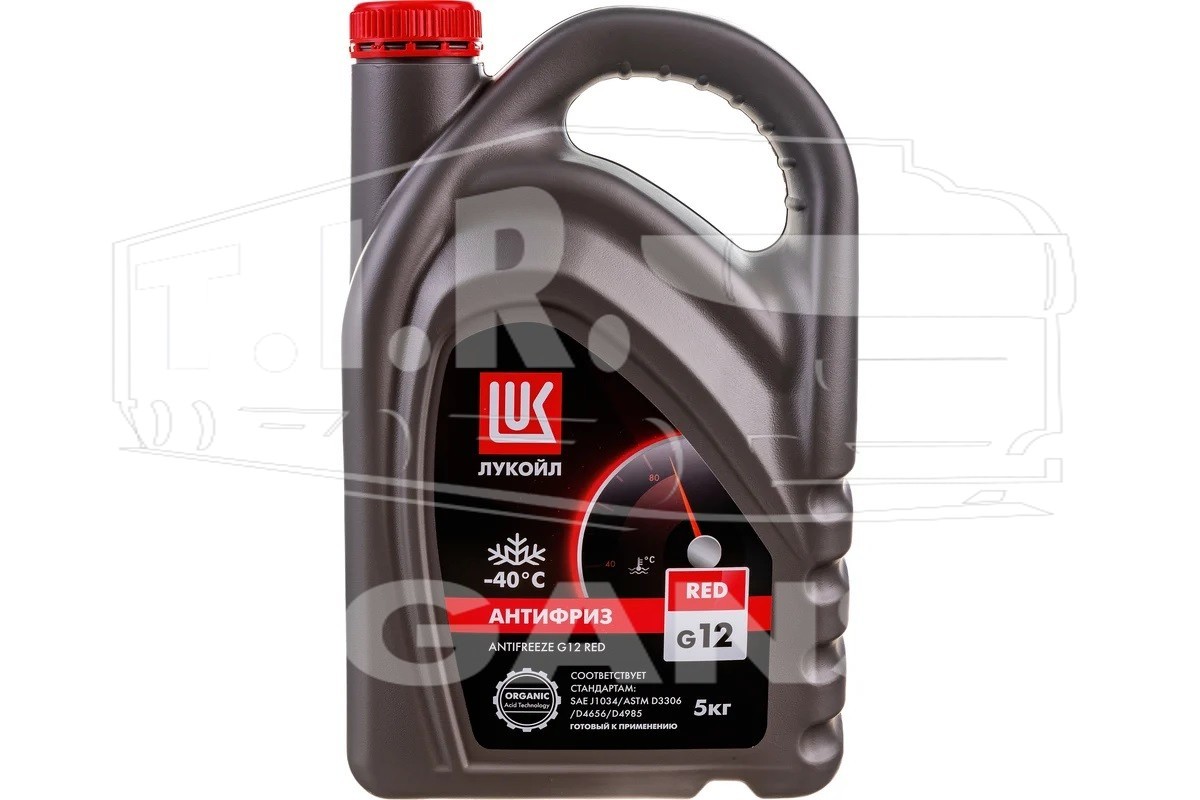 Антифриз LUKOIL G12 красный 5кг