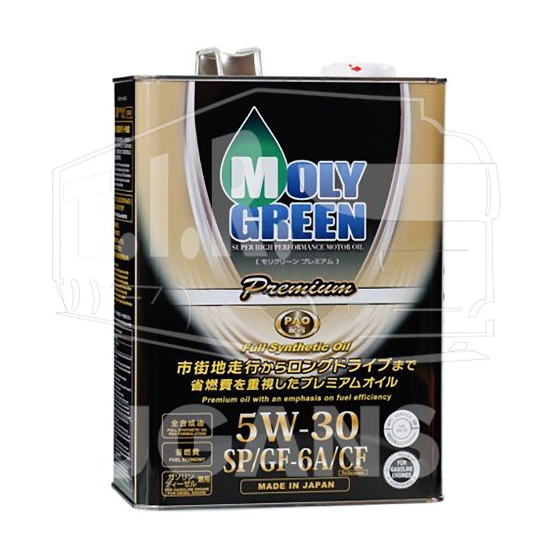 Масло MOLY GREEN PREMIUM 5W-30 SP/GF-6A/CF 4л