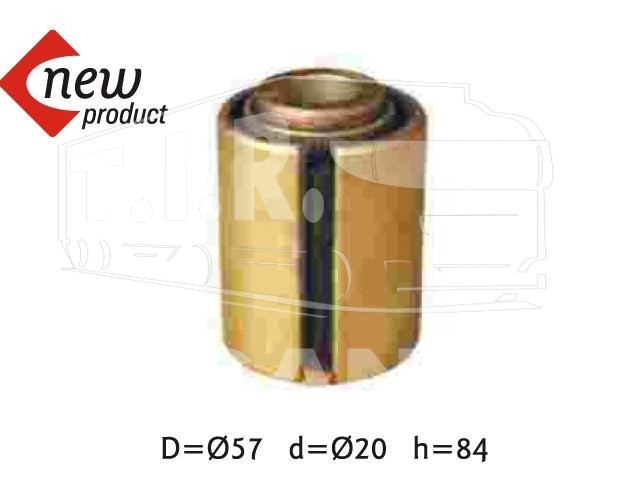 С/блок рессоры 20*57*84