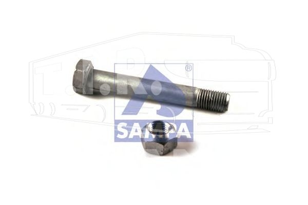 Палец рессоры с гайкой M30*3.5*210