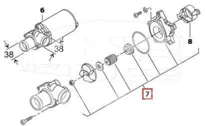 Р-к насоса церкуляционного