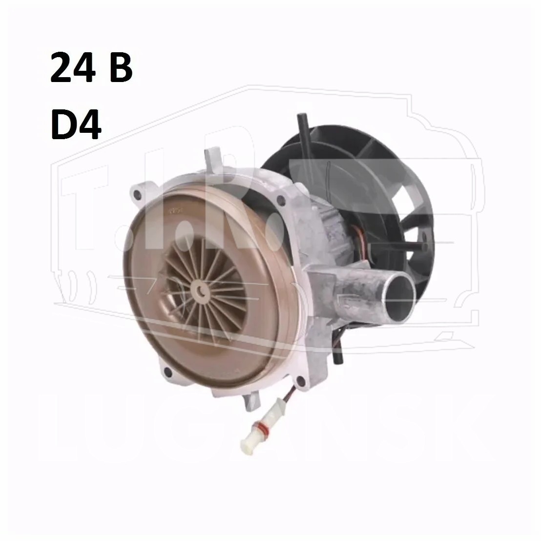 Компрессор отопителя 24v