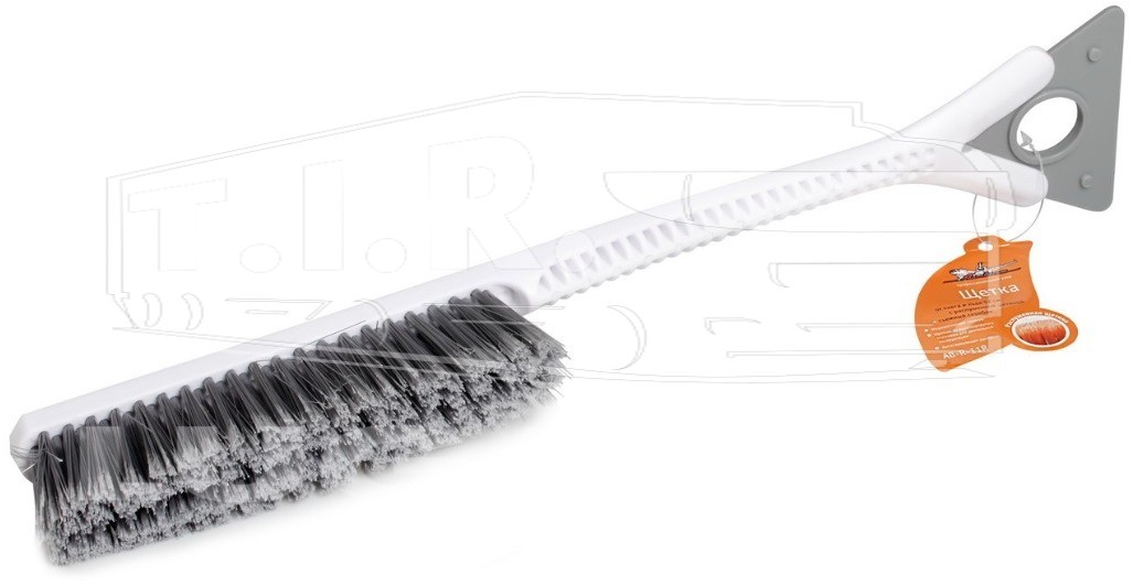 Щетка для снега 52см (распушеная щетина)