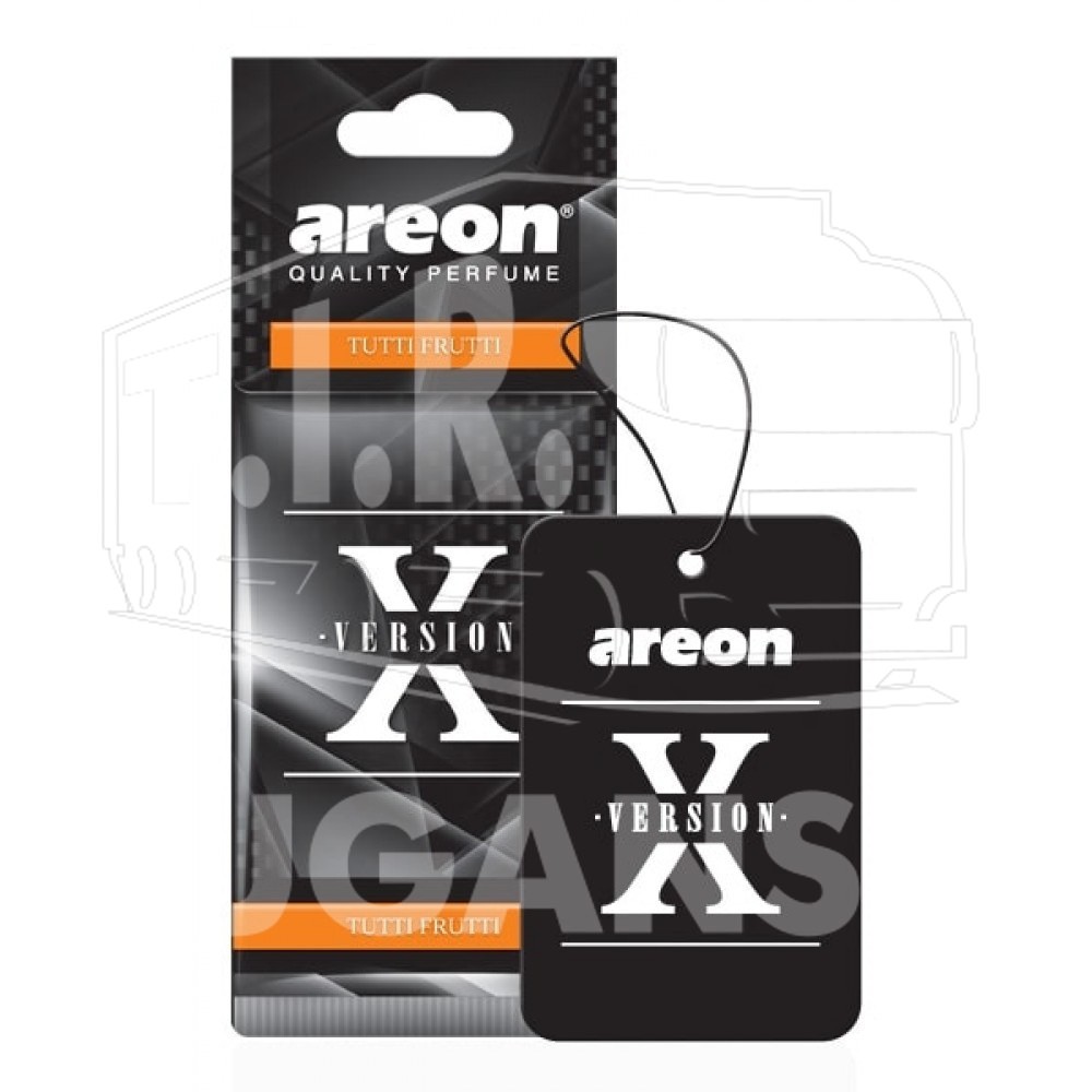 Ароматизатор AREON X-VERSION Тутти фрутти