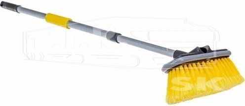 Щетка для мойки автомобиля телескопическая 75-130см
