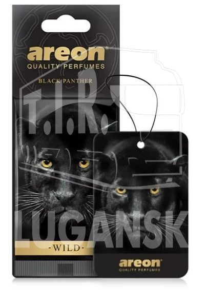 Ароматизатор AREON WILD (BLACK PANTHER)