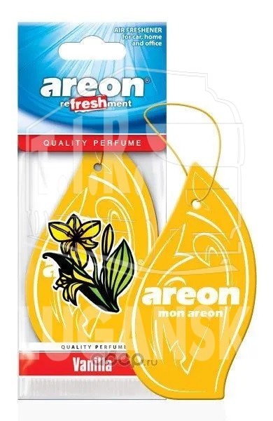 Ароматизатор AREON REFRESHMENT (VANILLA)