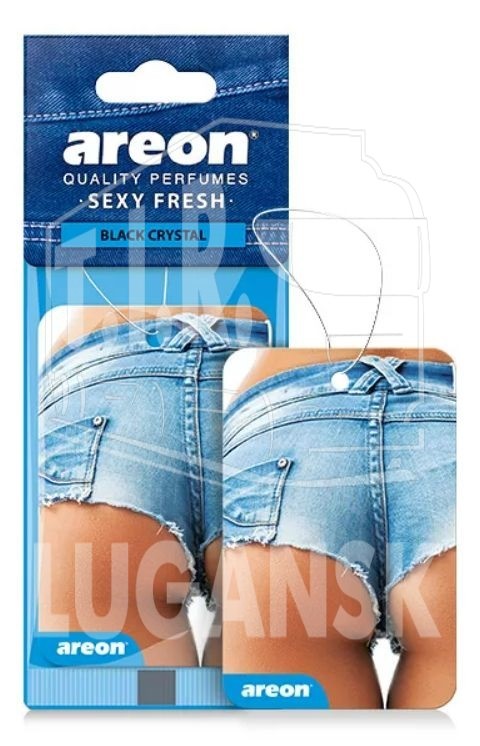 Ароматизатор AREON SEX DRIVE (BLACK CRYSTAL)