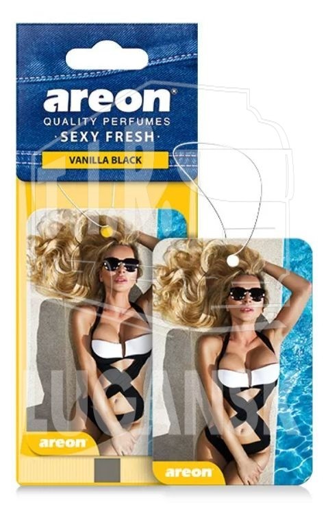 Ароматизатор AREON SEX DRIVE (VANILLA BLACK)