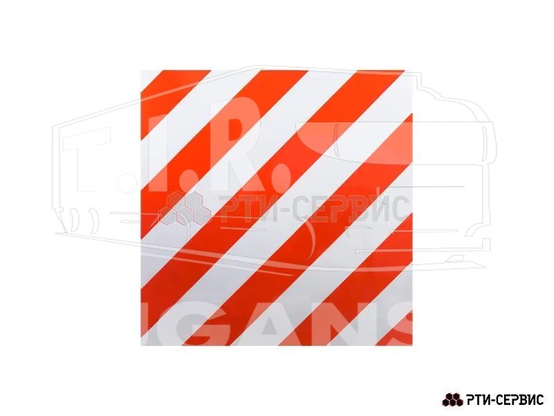 Табличка негабаритный  груз 40*40