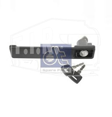 Ручка двери наружная с ключем