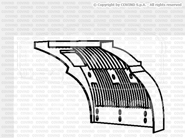 Крыло заднее (задняя правая часть  )