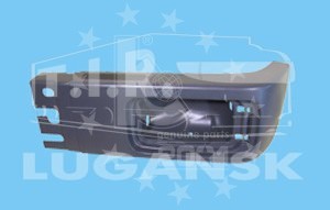 Элемент бампера переднего (левый клык)