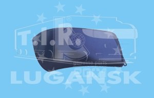 Угол бампера прав металл