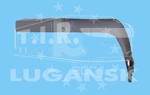 Накладка крыла прав