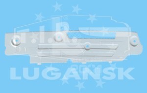 Планка рамки фары лев