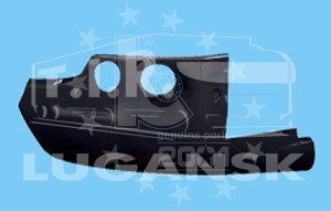 Угол бампера лев