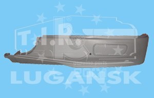 Угол бампера лев