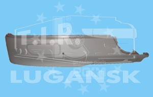 Угол бампера прав