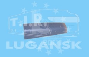 Угол переднего бампера прав