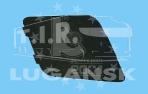 Заглушка бампера прав