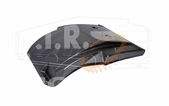 Крыло перед. задняя часть прав.