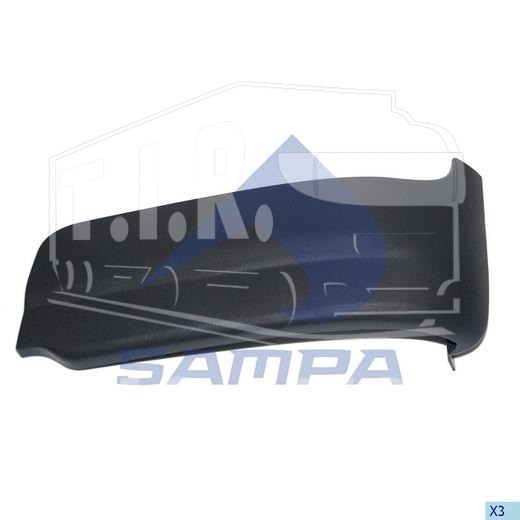 Угол бампера лев