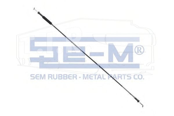 Трос открывания двери