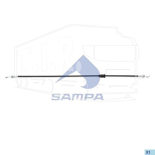Трос капота L=630mm