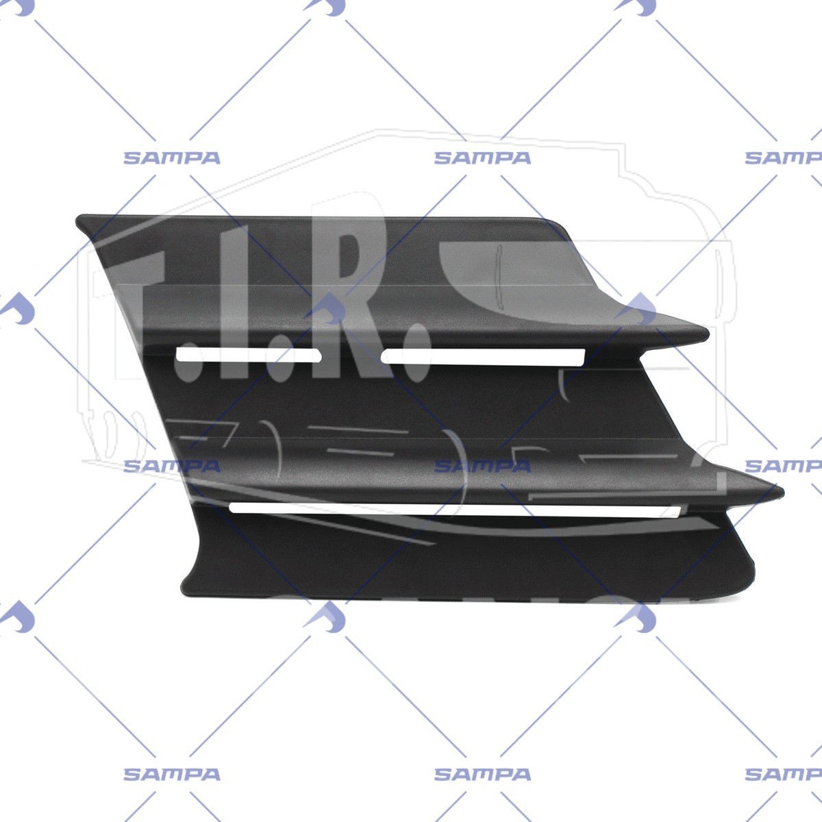 Накладка противотуманной фары, правая MAN TGX (короткая)