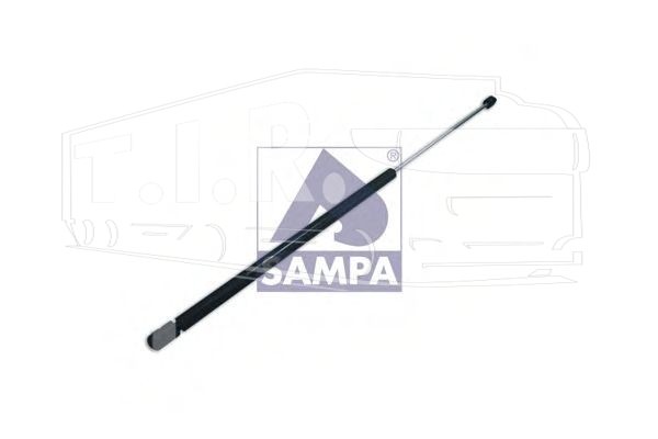 Амортизатор решетки 685mm/200N