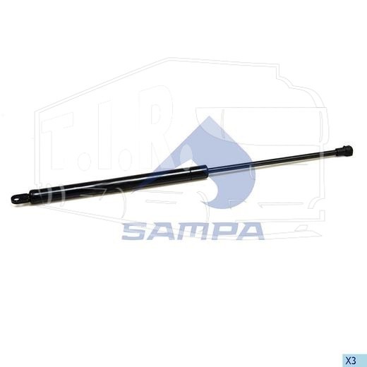 Амортизатор решетки 485mm/50n