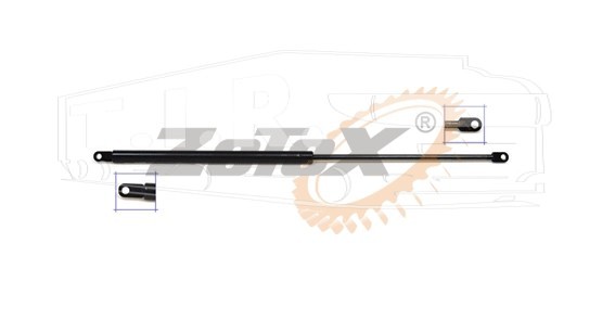 Амортизатор решетки 590mm/630N