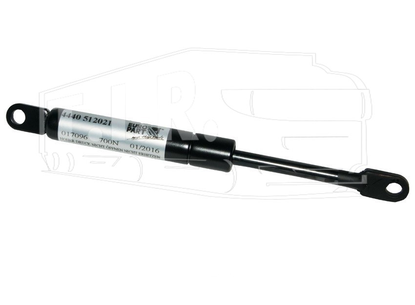 Амортизатор шторы прицепа 700N 205mm